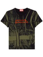 Diesel t-shirt imprimé T-Uncutie-Long-N5 - Noir - thumbnail