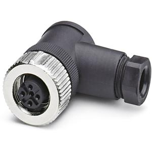 Phoenix Contact 1543058 Sensor/actuator connector, niet geassembleerd M12 Aantal polen (sensoren): 4 Bus, haaks 1 stuk(s)