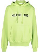 Helmut Lang hoodie à logo imprimé - Vert - thumbnail