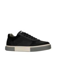 Sacha leren sneakers zwart