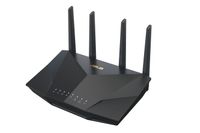 ASUS RT-AX5400 draadloze router Gigabit Ethernet Dual-band (2.4 GHz / 5 GHz) Zwart - thumbnail