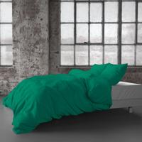 Zensation Chester - Ultra Groen Dekbedovertrek - Maat 200x220 2-persoons (200 x 220 cm + 2 kussenslopen) Dekbedovertrek