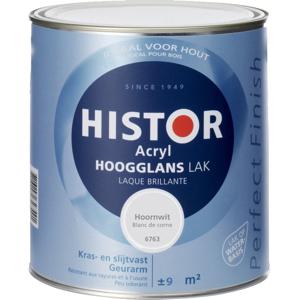 Histor Acryl Hoogglans Lak - Hoornwit