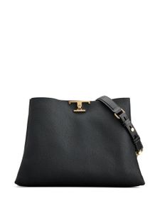 Tod's sac cabas en cuir T Timeless médium - Noir