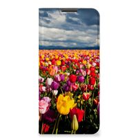 OPPO A54s | A16 | A16s Smart Cover Tulpen - thumbnail