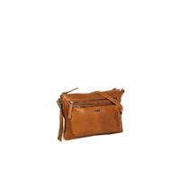 Justified Bags Justified Bags® Nynke - Crossbodytas - Leren Schoudertas - Damestas - Leer - Cognac