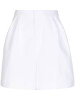 Dice Kayek short à taille haute - Blanc