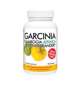 Garcinia cambogia 60% HCA vetverbrander