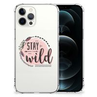 iPhone 12 Pro Max Stevig Bumper Hoesje Boho Stay Wild - thumbnail