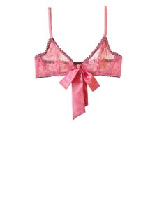 Fleur Du Mal soutien-gorge Untie Me en dentelle - Rose