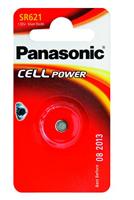 Panasonic SR 621 EL/SR 60 zilveroxide-horloge-batterijen knoopcel (1,55V, 23mAh)