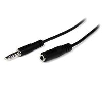 StarTech.com 1m Slanke 3,5mm Stereo Audio Verlengkabel M/F