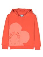 Kenzo Kids hoodie Boke à logo imprimé - Orange - thumbnail