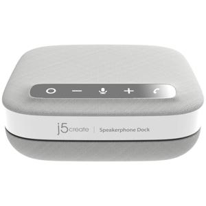 j5create JCDS335-N Conferentieluidspreker USB-C, USB 3.2 Gen 1 (USB 3.0), HDMI, RJ45, Bluetooth Grijs, Wit