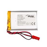 3,7 V 980 mAh batterij batterij LP573450 lithium-polymeer AKYGA AKY0081 Li-Po batterij PCM JST 2-polige aansluiting 2,54 15 cm