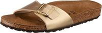 Birkenstock Madrid, uniseks - clogs & pantoletten voor volwassenen van Birko-Flor, goud, 40 EU Smal