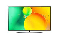 LG Electronics 75NANO769QA.AEUD LED-TV 189 cm 75 inch Energielabel G (A - G) DVB-T2, DVB-C, DVB-S2, UHD, Smart TV, WiFi, PVR ready, CI+* Zwart