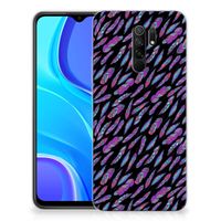 Xiaomi Redmi 9 TPU bumper Feathers Color - thumbnail