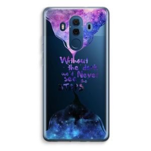 Stars quote: Huawei Mate 10 Pro Transparant Hoesje