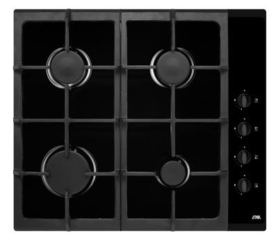 ETNA T110VZTA kookplaat Zwart Ingebouwd Gaskookplaat 4 zone(s) ETNA T110VZTA kookplaat Zwart Ingebouwd Gaskookplaat 4 zone(s)