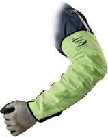 Armbeschermer | 475 mm signaalgeel | polyester / nylon / glasvezel | EN 388, EN 407 PSA-categorie III | 12 stuks - 11-200
