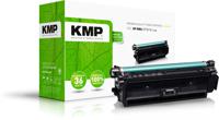 KMP Toner vervangt HP 508A, CF361A Compatibel Cyaan 5000 bladzijden H-T223C 2537,0003 - thumbnail