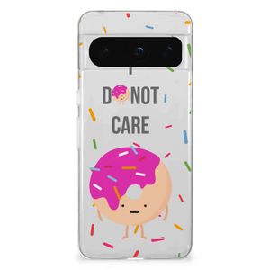 Google Pixel 8 Pro Siliconen Case Donut Roze