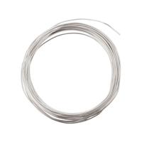 DHZ/Hobby aluminium draad - zilver - dikte 1 mm - lengte per rol 500 cm