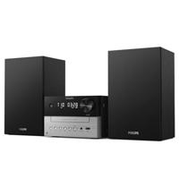 PHILIPS TAM3205M2 Micro-muzieksysteem hifi, Bluetooth, CD-speler, USB, Auracast FM-radio, 85% PCR-materiaal