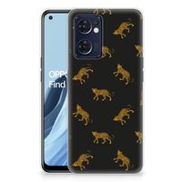 TPU Hoesje voor OPPO Reno 7 5G | Find X5 Lite Leopards