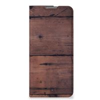 OPPO Find X5 Pro Book Wallet Case Old Wood - thumbnail