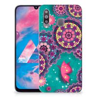 Samsung Galaxy M30 Hoesje maken Cirkels en Vlinders