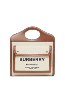 Burberry mini sac à main Pocket - Tons neutres