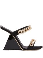 Giuseppe Zanotti sandales Berenicee Chain 105 mm - Noir - thumbnail