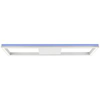 BRILLIANT lamp, Icarus LED wand- en plafondlamp 100x25cm zand/wit, metaal/kunststof, 1x 38W LED geïntegreerd, (2660lm, 2700-6200K), A.