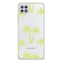 Samsung Galaxy A22 5G TPU Case Palmtrees - thumbnail