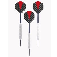 1x Set van 3 dartpijlen Longfield darts nickel silver 22 grams