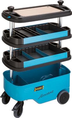 Hazet 166 C Werkplaatswagen Plaatstaal Kleur (specifiek): Zwart, Blauw
