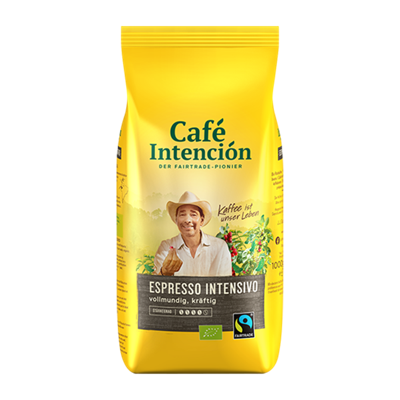 Café Intención Espresso Intensivo - Bio koffiebonen, 1 KG