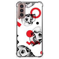 Extreme Case Samsung Galaxy S21 Plus Skull Red - thumbnail