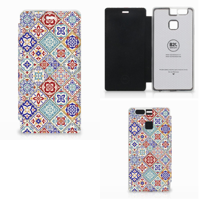 Huawei P9 Smartphonehoesje Tiles Color