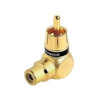 AudioQuest M21F-90S kabeladapter/verloopstukje RCA Goud