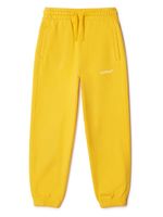 Off-White Kids pantalon de jogging Bookish Diag en coton - Jaune - thumbnail