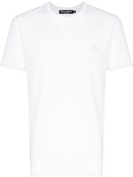 Dolce & Gabbana t-shirt à plaque logo - Blanc