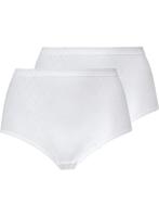 HEMA Damesslips - 2 Stuks Wit (wit)