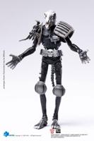 2000 AD Exquisite Mini Action Figure 1/18 Black And White Judge Mortis 10 Cm - thumbnail