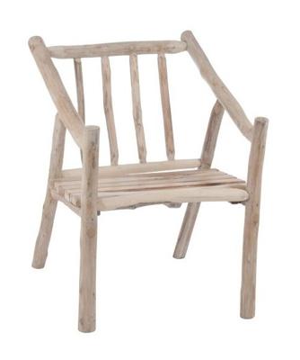 J-Line Fauteuil 'Irénée' Takken, kleur Naturel