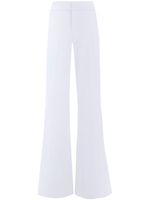 alice + olivia pantalon palazzo Dylan à taille haute - Blanc - thumbnail