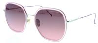 Daniel Hechter zonnebril DHS186 dames rond RVS cat. 3 roze/goud