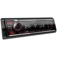 Kenwood KMMBT408DAB Autoradio enkel DIN Bluetooth handsfree, Aansluiting voor stuurbediening, DAB+ tuner